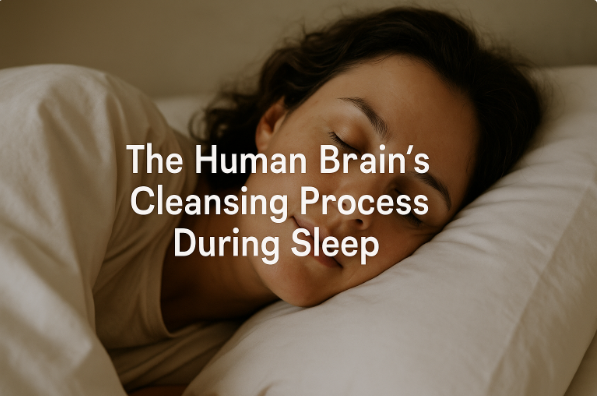 The Human Brain’s Cleansing Process During Sleep